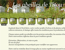 Tablet Screenshot of lesabeillesdetitou.com